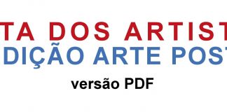 Lista dos artistas da III Edição de Arte Postal