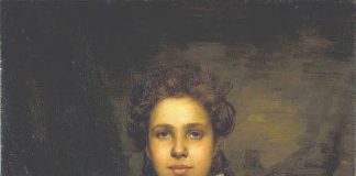 Retrato de Laura Sauvinet Bandeira por José Malhoa