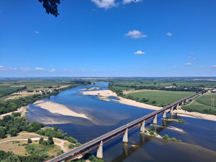 tejo visto das portas do sol santarém